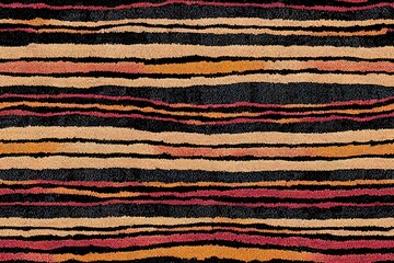 Ethnic rug seamless texture with cloth, grungy backdrop, bohemian design. Generative AI
