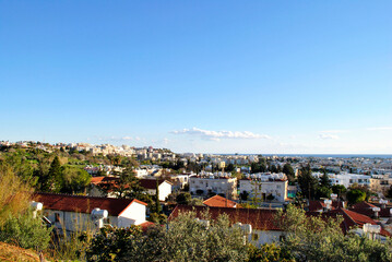 view of the city