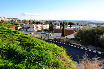 Fototapeta na wymiar view of the city in Cyprus