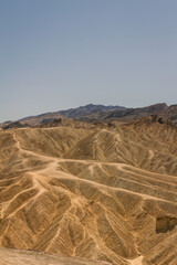 Colorful desert mountains rich in mineral wealth, Death Valley national park