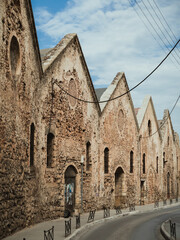Architecture of Chania city, Greece.