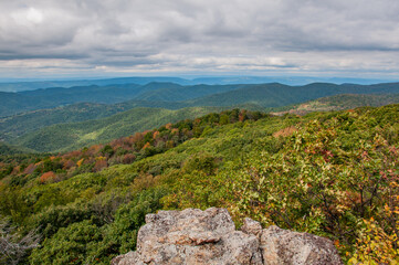 Changing Seasons in Shenandoah National Park, Virginia USA, Virginia
