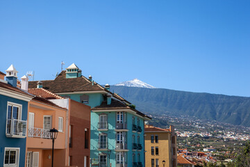 view on Teide volcano in Tenerife