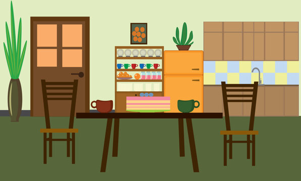 Dining Room School Cartoon Images – Browse 280 Stock Photos, Vectors ...