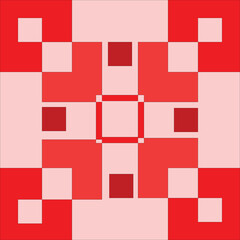 red square pattern suitable for wallpaper and creative design materials