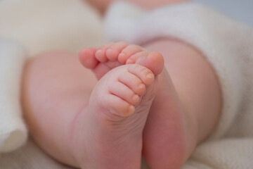 Portrait Foto Baby F&uuml;&szlig;e