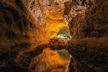 Cueva de los Verdes - Lavahöhle auf Lanzarote