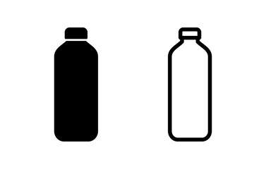 Bottle icon vector illustration. bottle sign and symbol