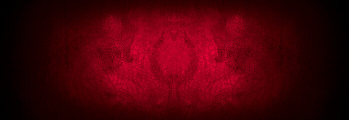 Old wall texture cement black red  background abstract dark color design are light with white gradient background.