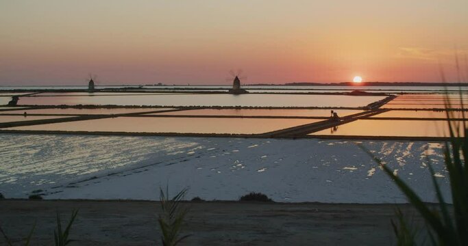 Trapani Marsala Salt Pan Fields