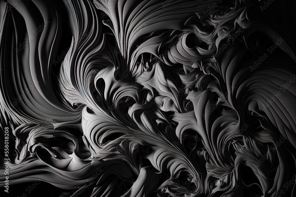 Poster background is amorphous. colorless texture a black and white appearance is seen in the image. genera