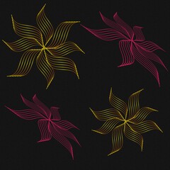 abstract floral background