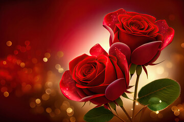 red rose background,background with red roses