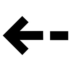 left arrow icon