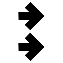 double right arrows icon