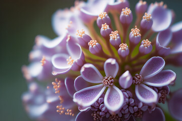 lilac flower in bloom made by generative ai
