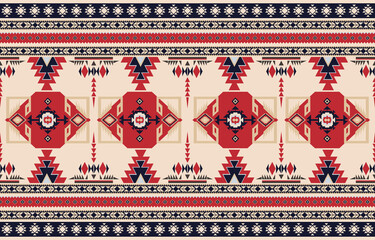 Carpet pattern Persian. Geometric ethnic oriental seamless pattern traditional Design for background. african pattern. rug , tile , wallpaper , American