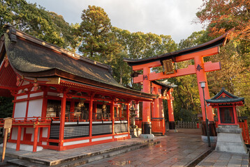 The most beautiful viewpoint of Fushimi Inari Taisha(Fushimi Inari Shrine) is a popular tourist destination in Kyoto, Japan.
