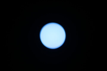 Golden bokeh background, glare of light in the form of circles