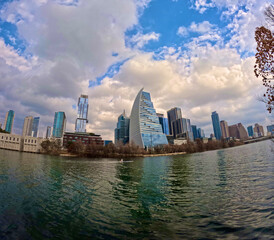 Fototapeta premium city skyline