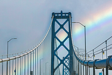 Oakland Bay Bridge in San Francisco
