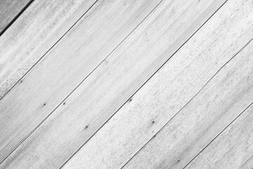 Obraz premium White grey wood plank texture with diagonal shape abstract background and space