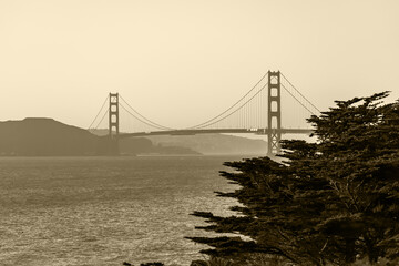 Golden Gate Bridge Landscape San Francisco 