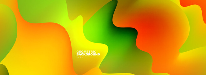 Dynamic liquid waves abstract background for covers, templates, flyers, placards, brochures, banners