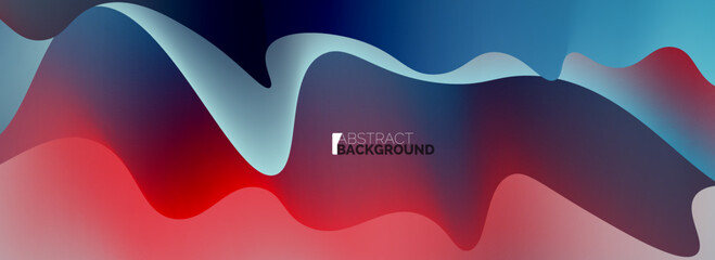 Waves with liquid colors dynamic abstract background for covers, templates, flyers, placards, brochures, banners