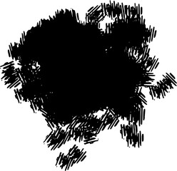 Grunge color splatter blot shape, Black ink splatter, Paint splash, vector illustration