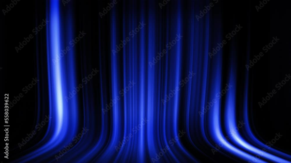 Poster loop artistic dark blue lines motion graphics animation abstract background.