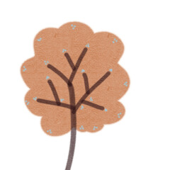 Watercolor Leaves Plant Decoration