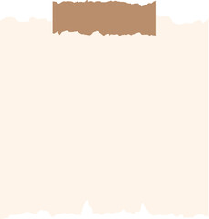 Obraz premium torn paper minimal design astyle