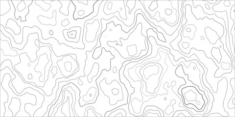 Topographic background and texture, monochrome image. waves. Cartography Background, White wave paper curved reliefs abstract background