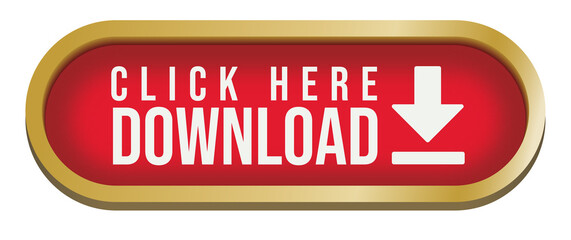 icon button download 3d style