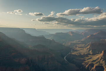 landscape in the morning