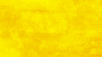 Yellow grunge wall for texture background. Background painted with paint watercolor