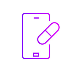 medicine gradient icon