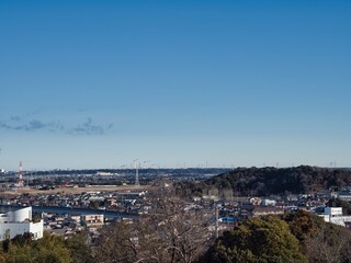 木更津太田山公園から観た風景