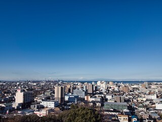 木更津太田山公園から観た風景