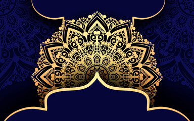 Luxury mandala background