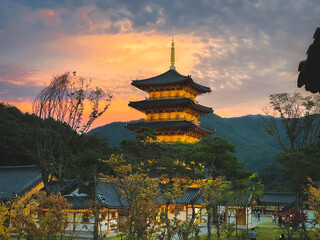 Samyeongdang park  is a small park near the city center in South korea country.