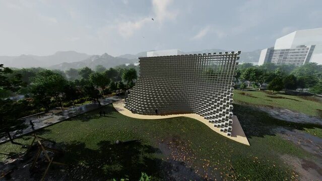 Parametric Pavillion - SET1 - Animation 1