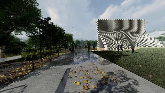 Parametric Pavillion - SET1 - Animation 2
