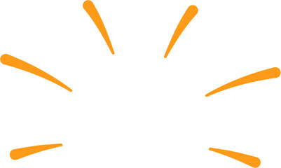 Emphasis Line Accent Decorative Element