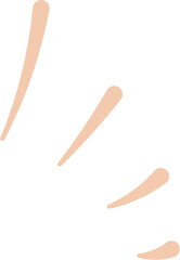 Emphasis Line Accent Decorative Element