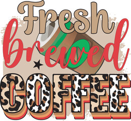 Coffee Sublimation Design