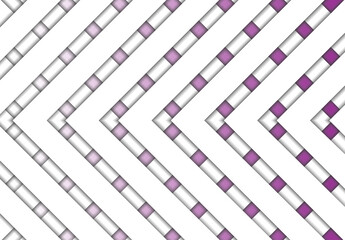 Abstract background with white intersecting fields with shadows