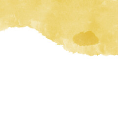 Golden Watercolor Smudge