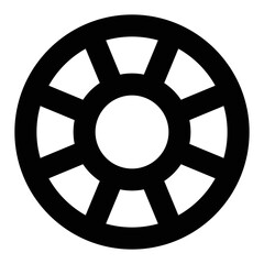Obraz premium color wheel icon